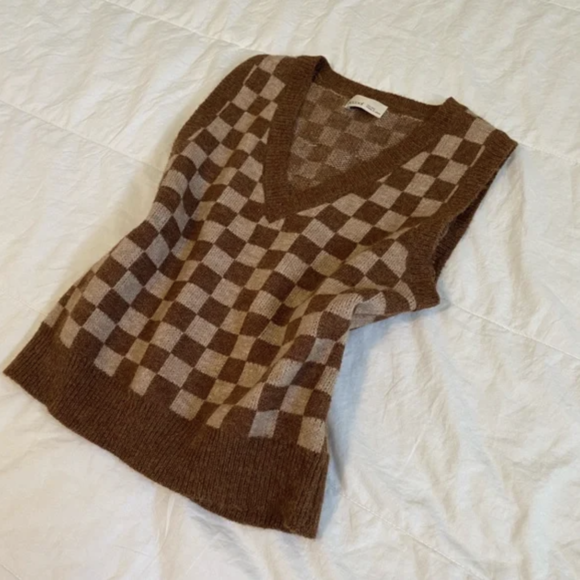 Brown Sweater Vests